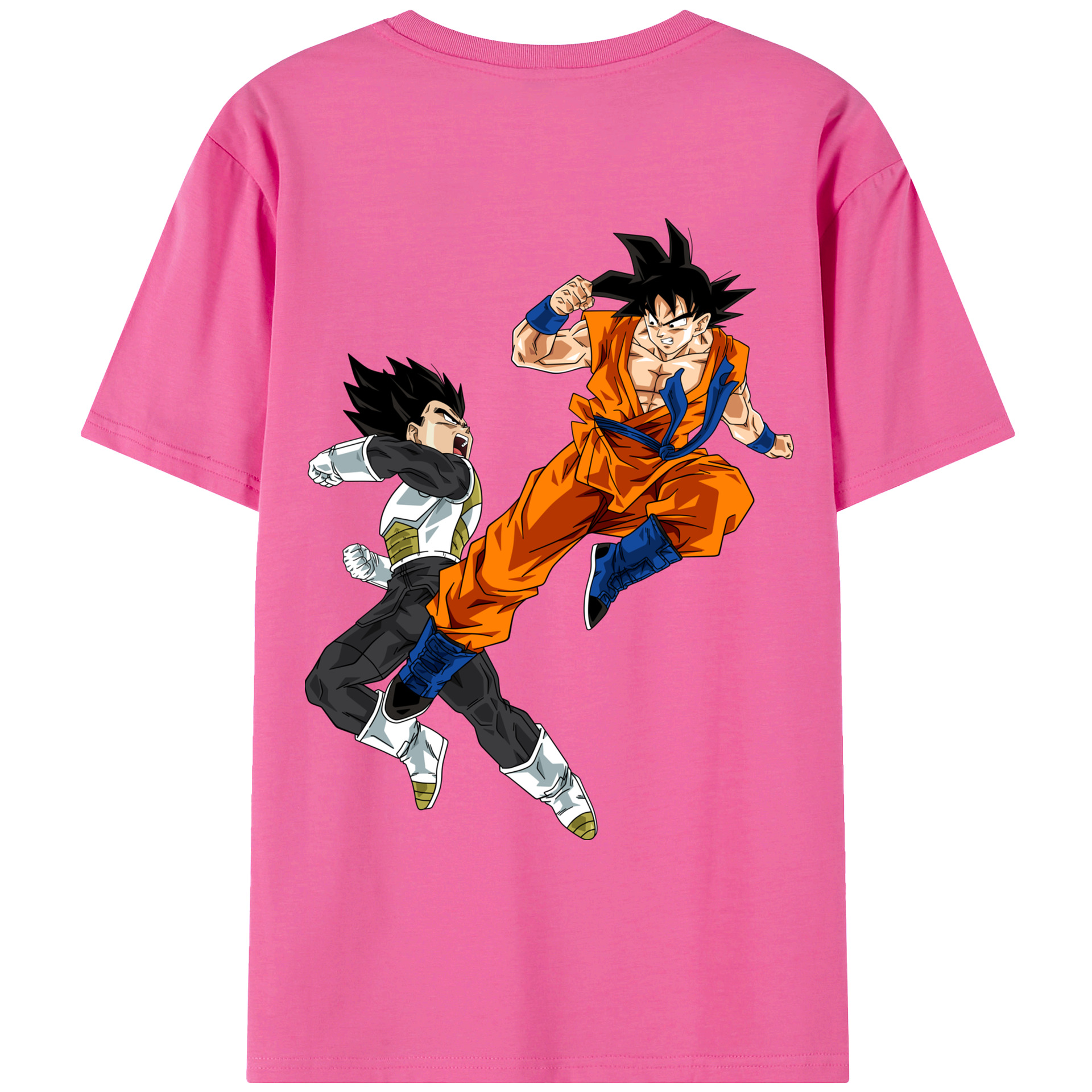 （画像用） ドラゴンボール 孫悟空（そん ごくう）Son Goku カカロット DRAGON BALL Kakarotto レディース半袖Tシャツ(バックプリント)